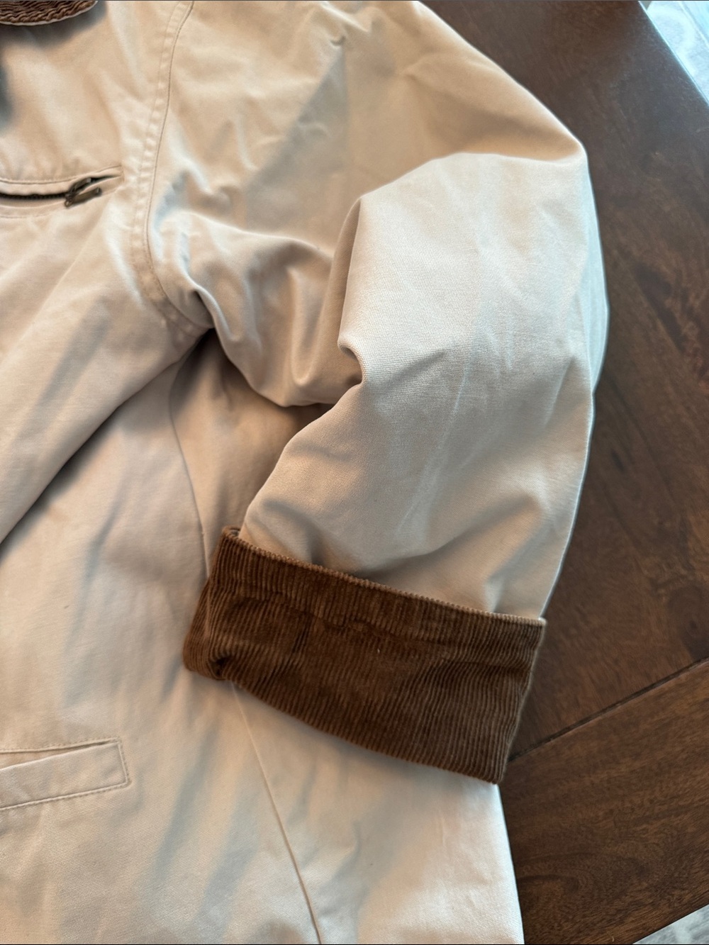Limited Too RARE Vintage Zip up Chore Jacket Buttoned in Plaid Removeable Lining - Picture 11 of 15